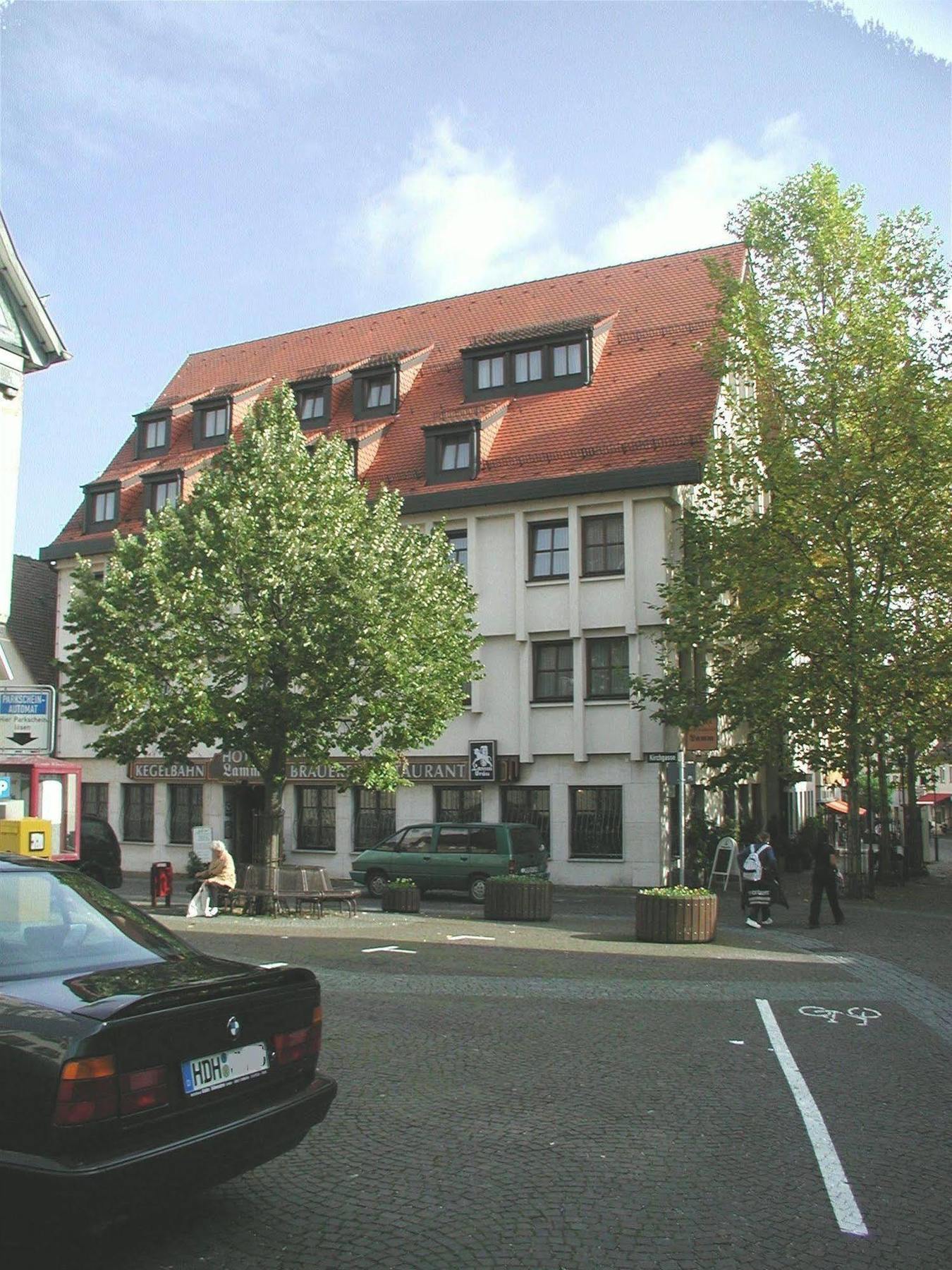 Hotel Und Restaurant Lamm Giengen an der Brenz Luaran gambar